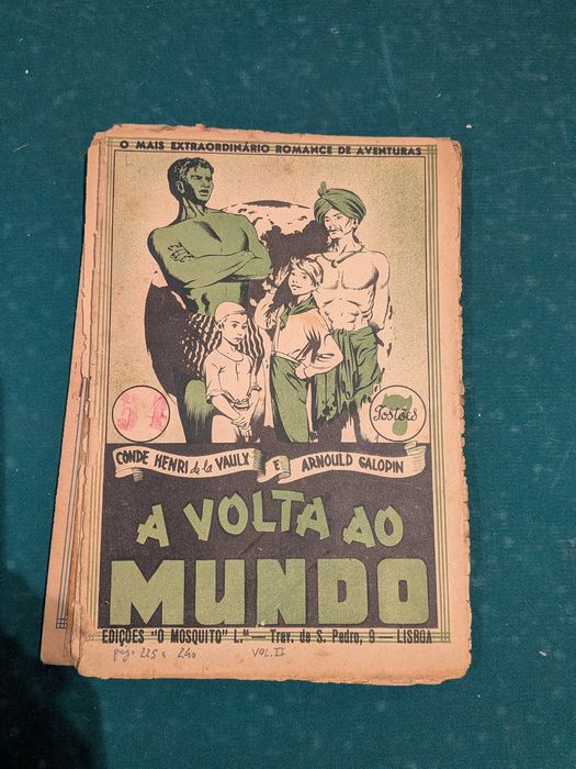 "A Volta ao Mundo" (1946) Edições O Mosquito