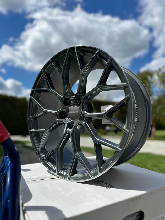 Felgi Aluminiowe 19 VEEMANN V-FS66 x Audi Skoda Seat Volkswagen 5x112 ET42 Grafit + Poler