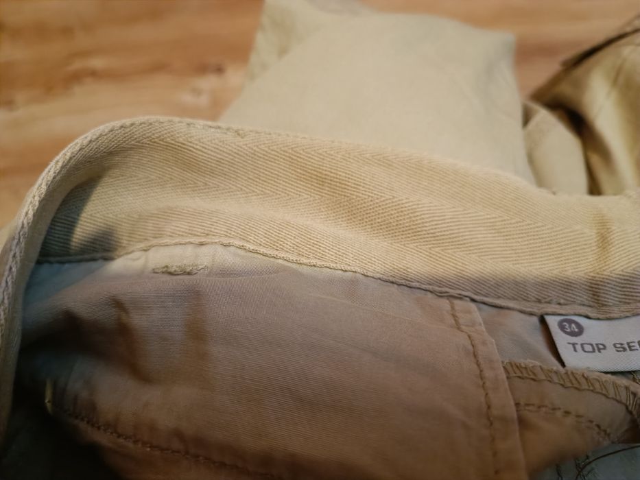 Super spodnie typu bojowki cargo z wieloma kieszeniami