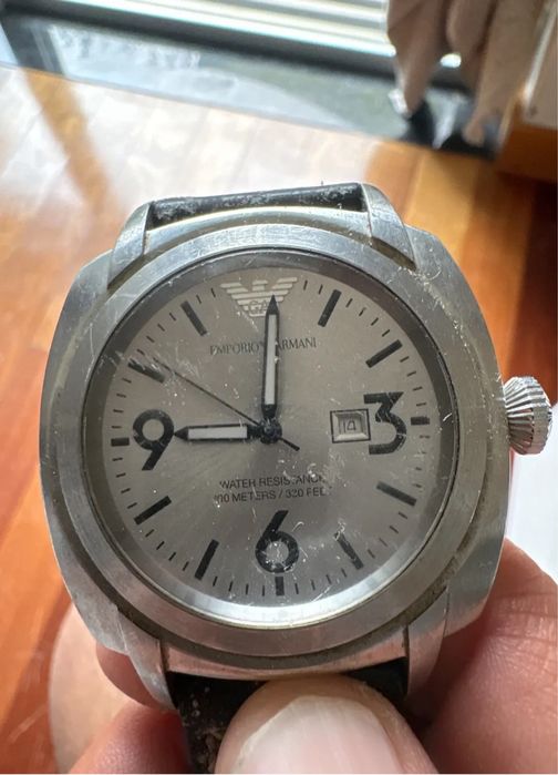 Emporio Armani AR5830 Cronógrafo em Aço Inoxidável