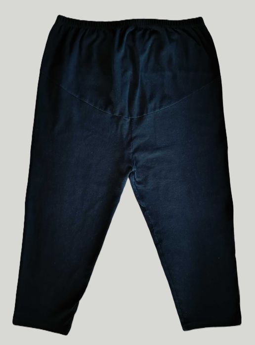 Spodnie ciążowe legginsy rybaczki czarne L/40 XL/42