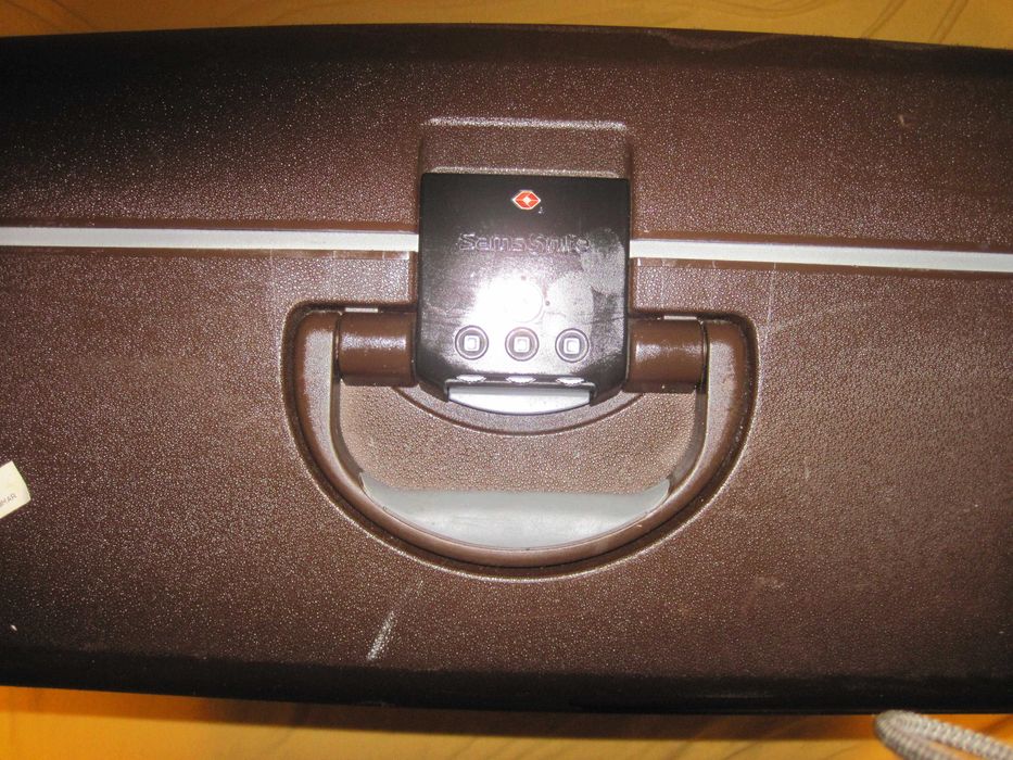 Walizka Samsonite Brązowa THERMO YOUNG