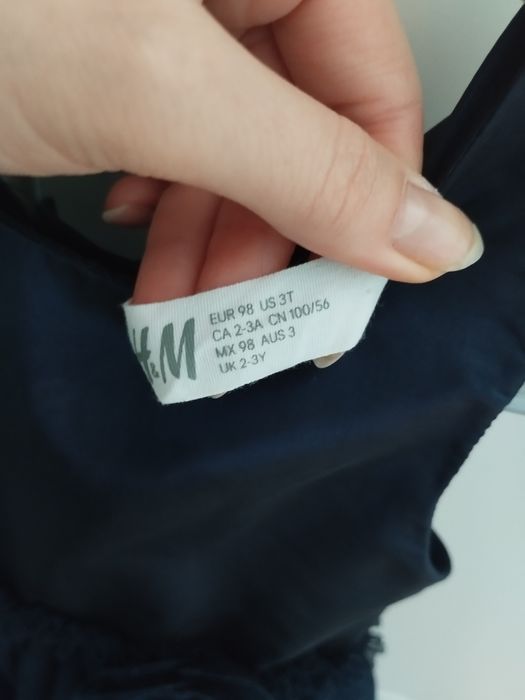 Sukienka z tiulem h&m 98