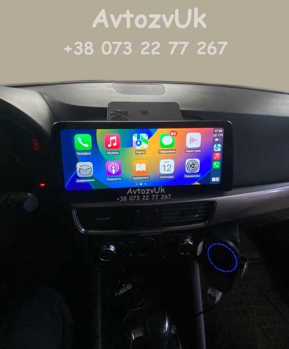 Магнітола CX-5 MAZDA CX-3 2 Мазда 2 СХ-5 Дисплей CarPlay Андроїд 16