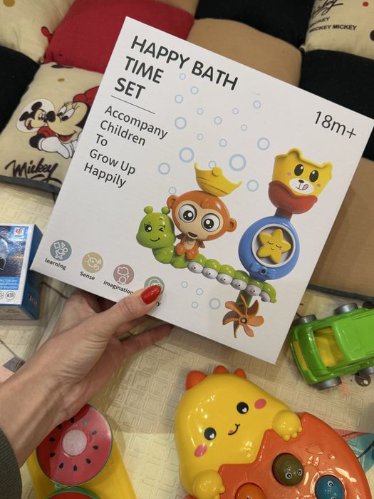 Лот іграшок монтессорі машинка розвиваючих іграшки для ванни