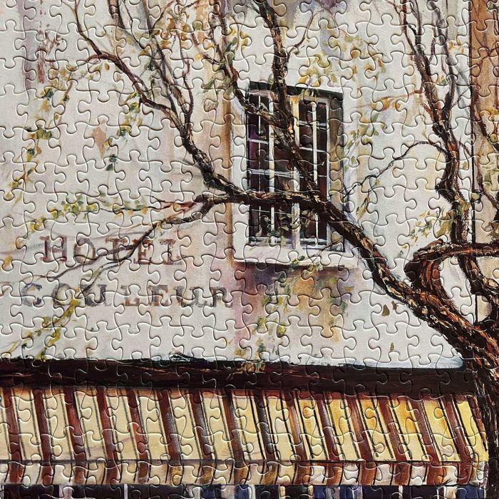 Пазл COOK на 1000 елементів. "Готель Couleur". Канада