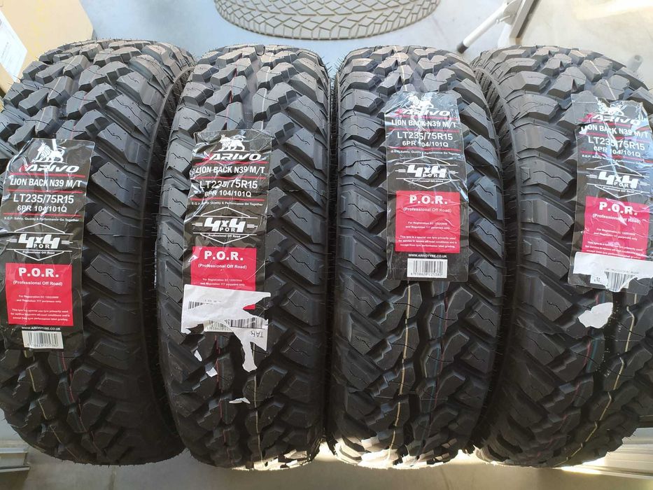 4 x Nowa opona 235/75r15 ARIVO LION BACK M/T