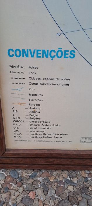 Mapas Mundi Vintage