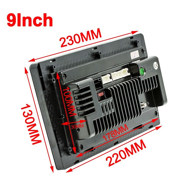 Магнитола 9" 4/64гб с Carplay и Android auto с Куллером