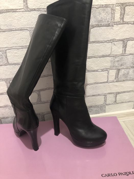 Продам сапоги состояние новых кожа натуральная Карло Пазолини.