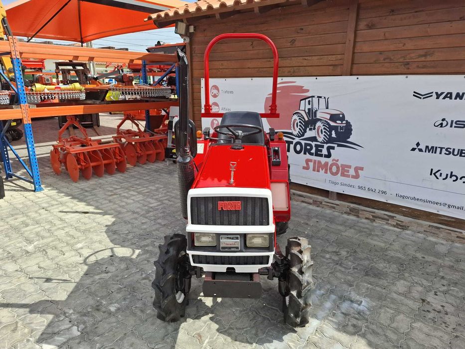 Trator Yanmar F16D 4x4 | Aro de proteção | Pneus Novos| Compacto