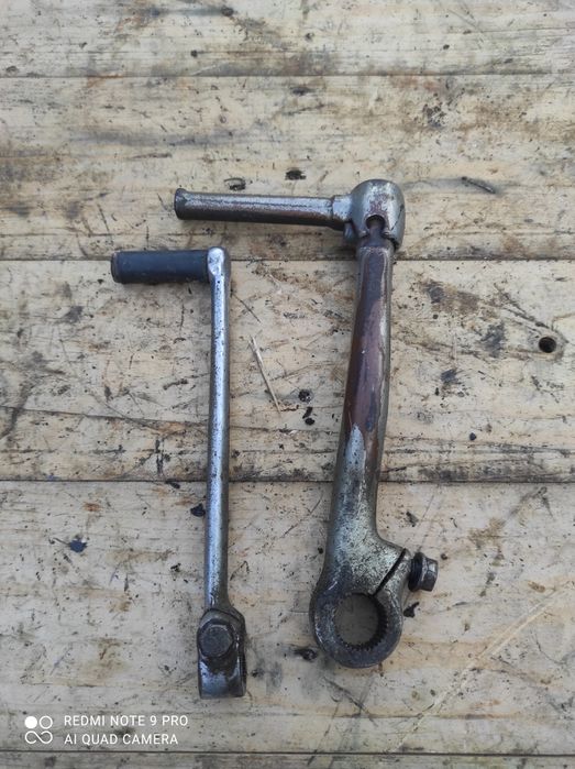 Starter kopka + dźwignia biegów shl m11 m06 u t oryginał 3.142