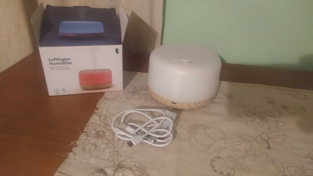 Humidificador com luzes