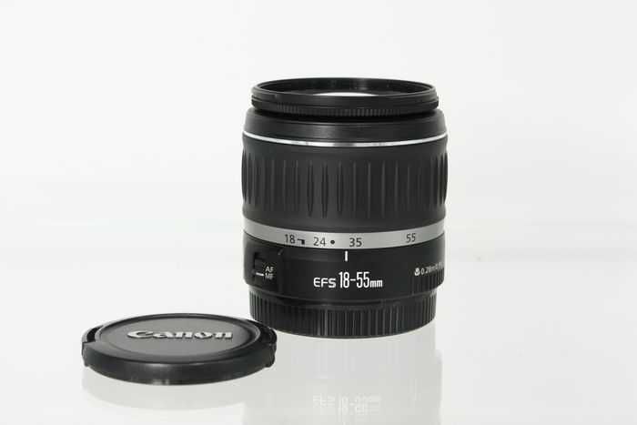 Objetiva Canon 18-55 mm 1:3-5.6 II