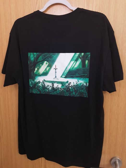 T-shirt The Legend of Zelda preta L