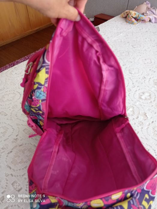 Mochila para a escola nova