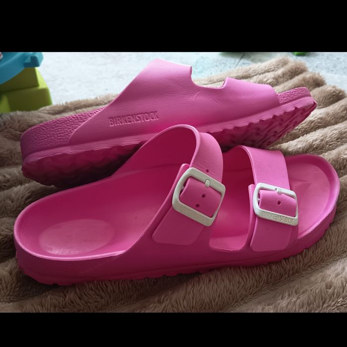 Биркенштоки шльопанці шльопки birkenstock arizona eva рожеві 41 біркенштоки взуття б у