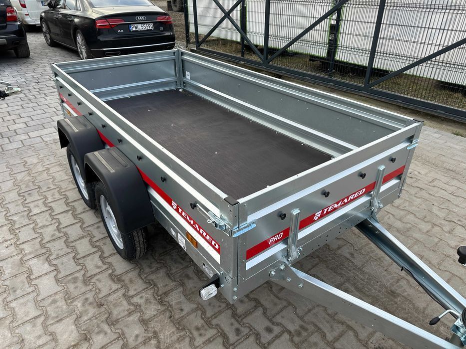 Przyczepka lekka 750 kg TEMARED PRO 2612/2 264x126 cm 2 osie