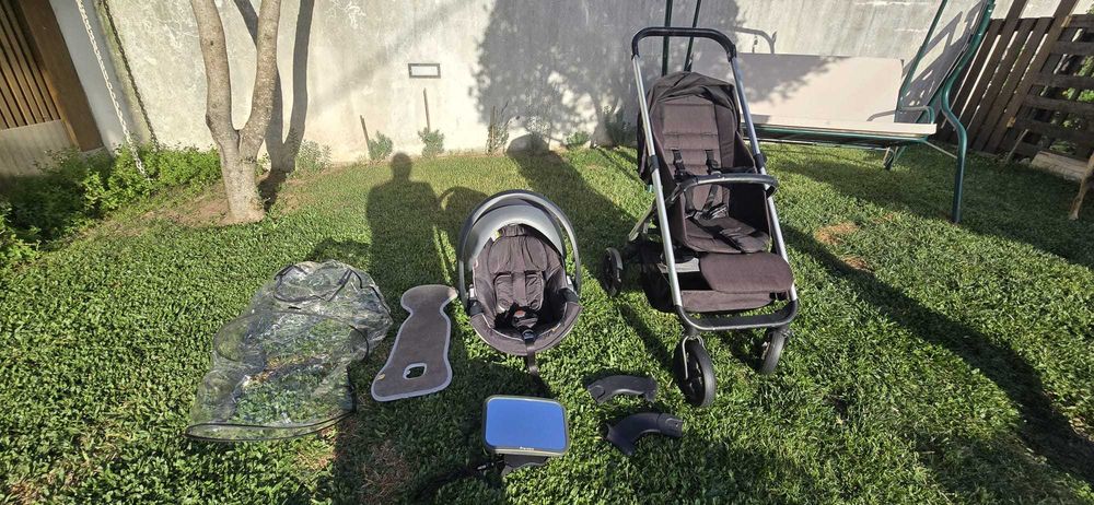 Carrinho Easywalker + BeSafe Cadeira Auto iZi Go X1 + Acessórios