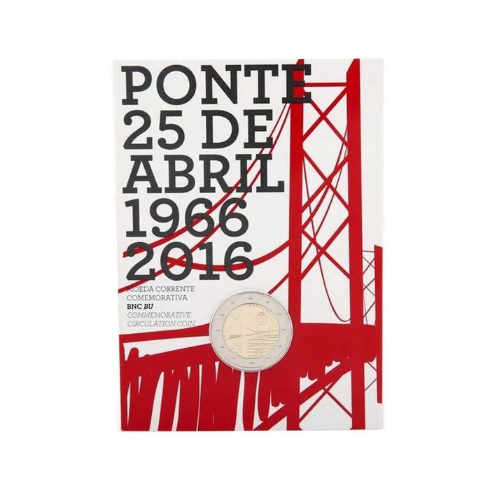 BNC - 2.00 Euros Ponte 25 de Abril 1966-2016