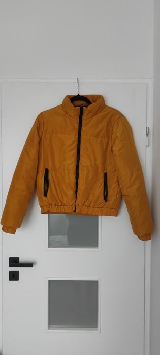 Musztardowa kurtka S