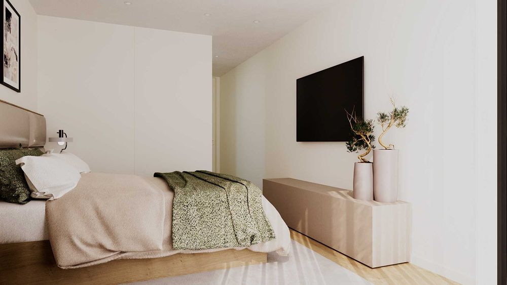 Apartamento T2, 2 suítes, dois lugares de estacionamentos em Rio Tinto