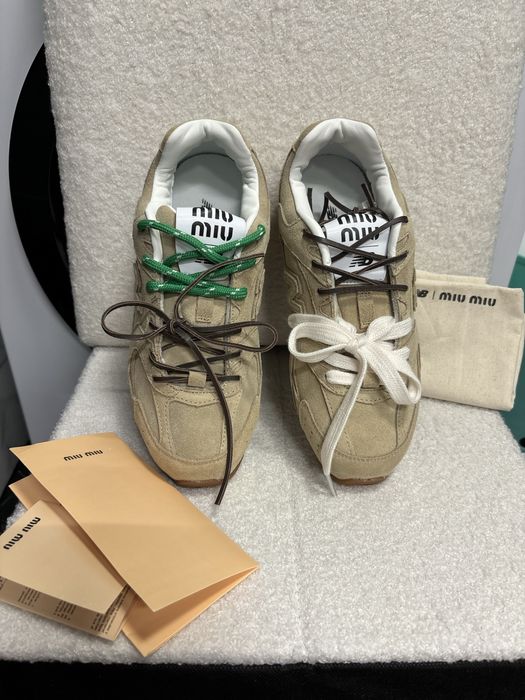 Sneakersy miu miu new balance