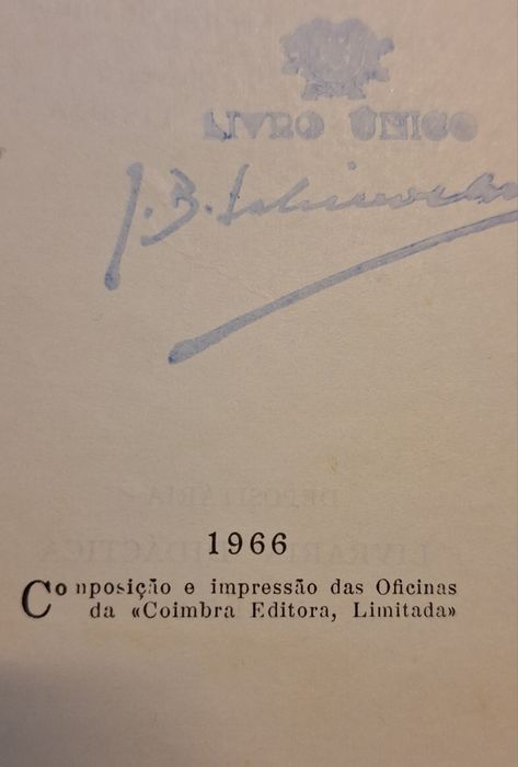 Compêndio Gramática de inglês de 1966