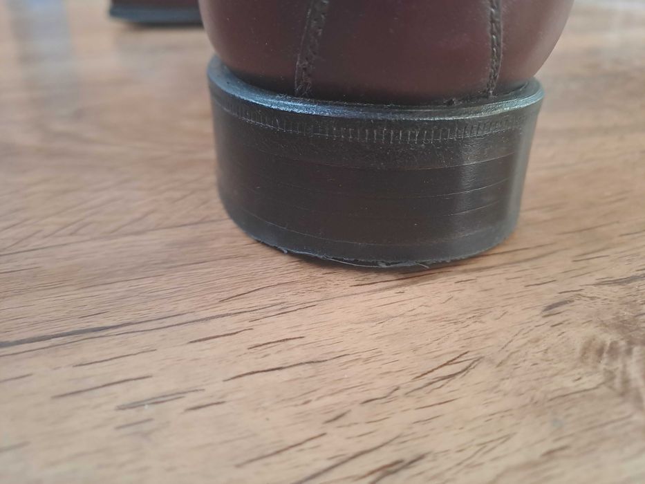 Yanko Double Monks – Bordowe eleganckie monki