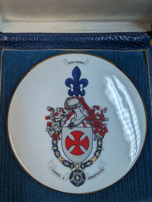 Porcelain Military Medal