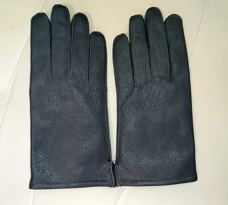 Перчатки из натуральной кожи серые Германия 8.5 (L) размер