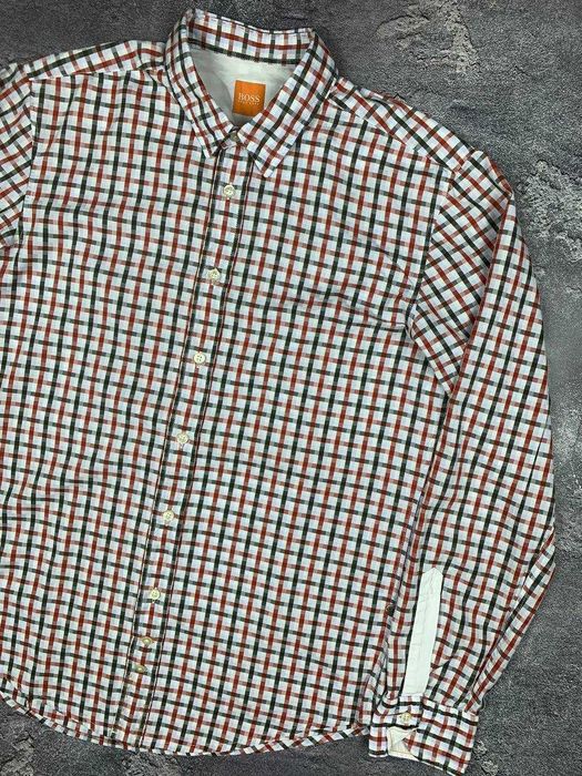 Рубашка Hugo Boss сорочка Оригінал. Розмір M