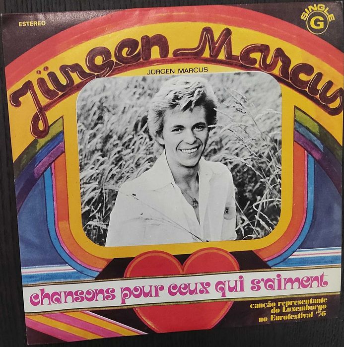 Vinil Single - Jürgen Marcus - Chansons Pour Ceux Qui S'aiment