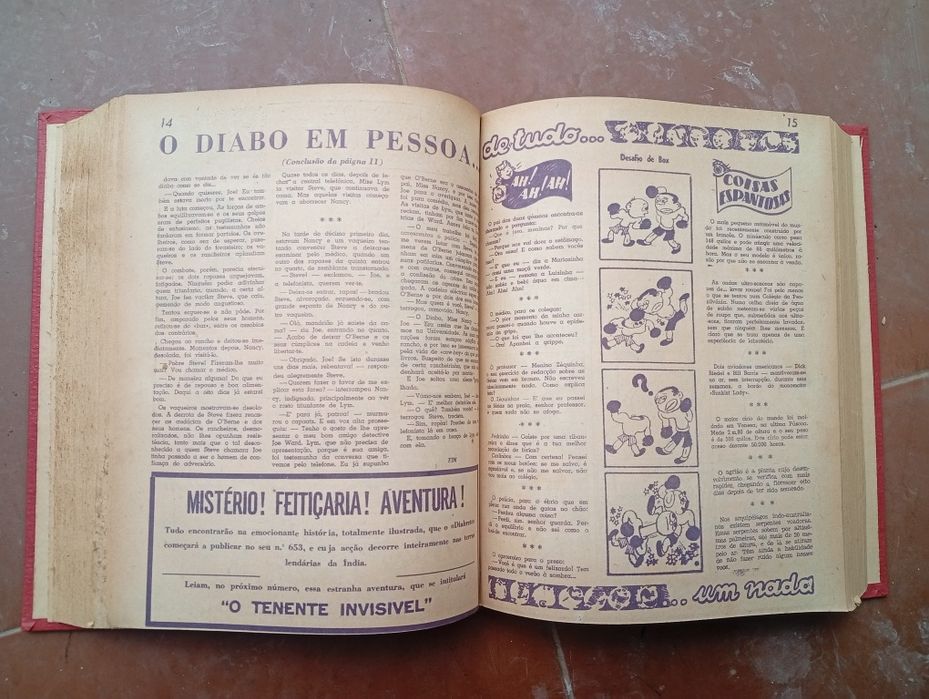 2 Volumes Encadernados Revista DIABRETE (1949) – Números 575 a 679