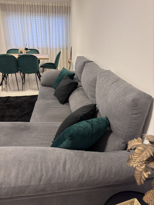 Sofa com chaise longue