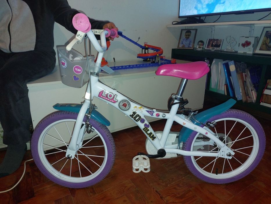 Bicicleta menina roda 16