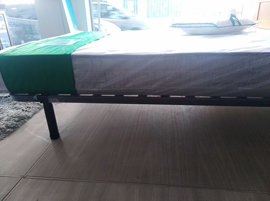 Double Mattress with Viscoelastic Foam, 190 x 140 cm, BRAND NEW64284144254466123