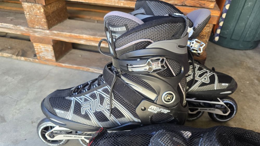 Patins em linha  Fila MasterWave + Proteções