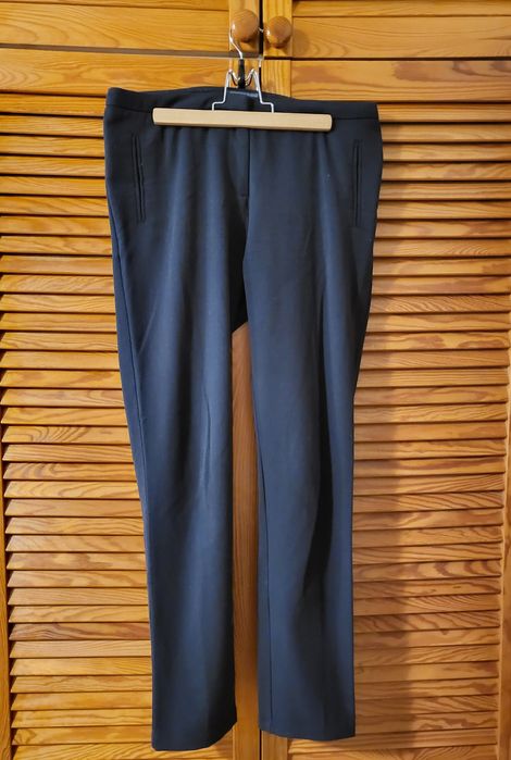 Damskie granatowe spodnie