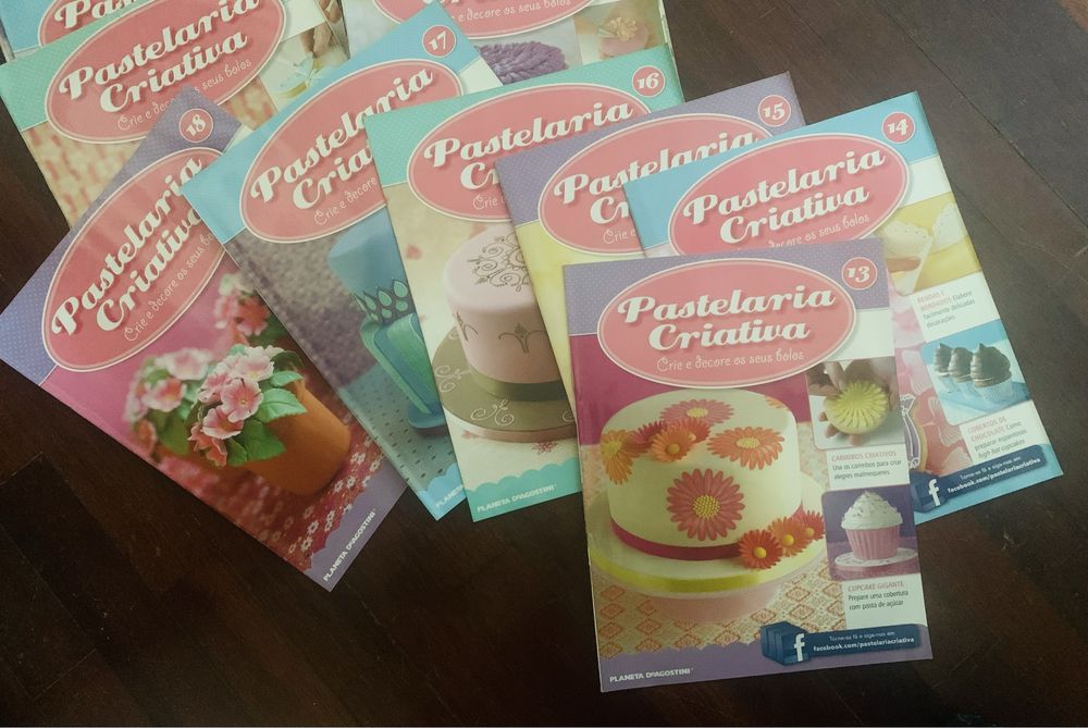 Coleção revistas “Pastelaria Criativa” 1-23