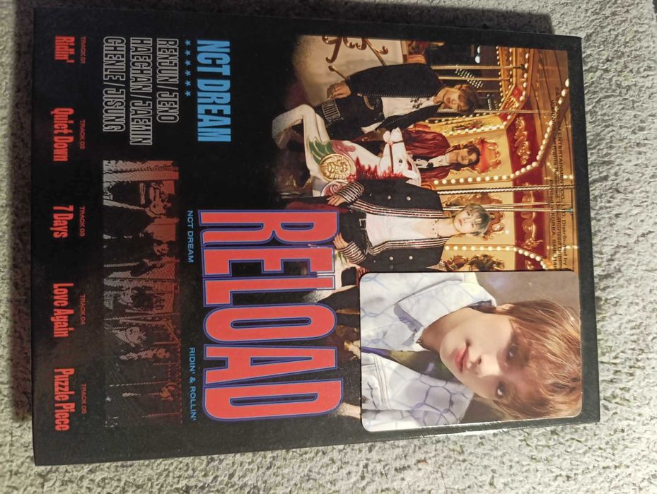 Album NCT Dream Reload wersja Ridin'