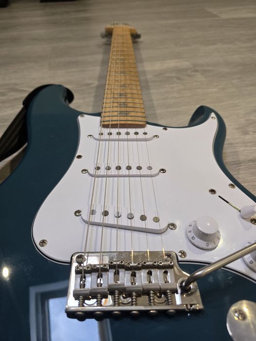 PRS SE Silver Sky - Nylon Blue