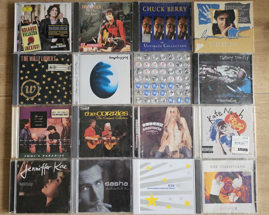 płyty CD z Zachodu