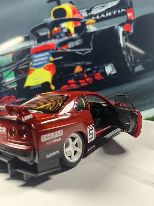 Модель авто у стилі Nissan Gtr r34