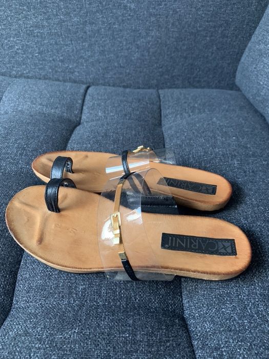 Klapki CARINII rozmiar 37  * NOWE *