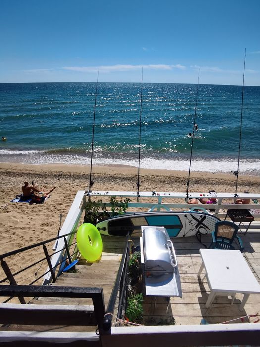 Сдам домик у моря, камін, рибалка, перша лінія у місті, курень