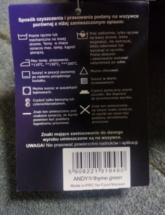 Namiot Fjord Nansen Andy IV.