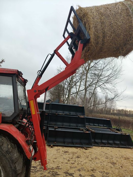 Szufla Łycha widły do bel podnośnik tur ładowacz na tył ciągnika 3.5m