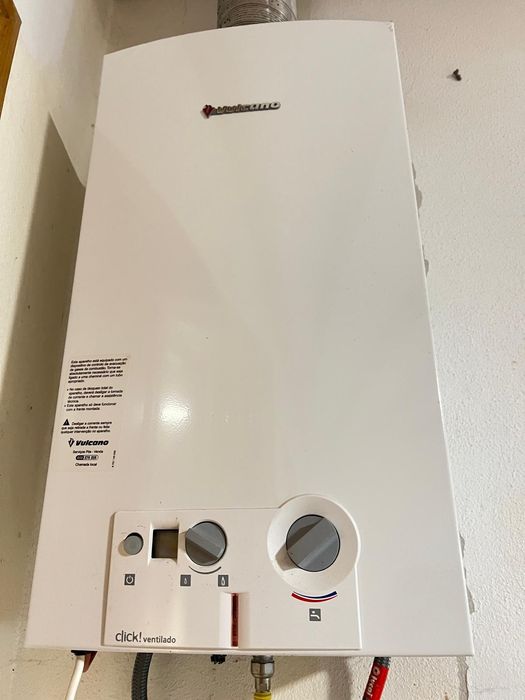 Esquentador Vulcano ventilado automático em excelente estado