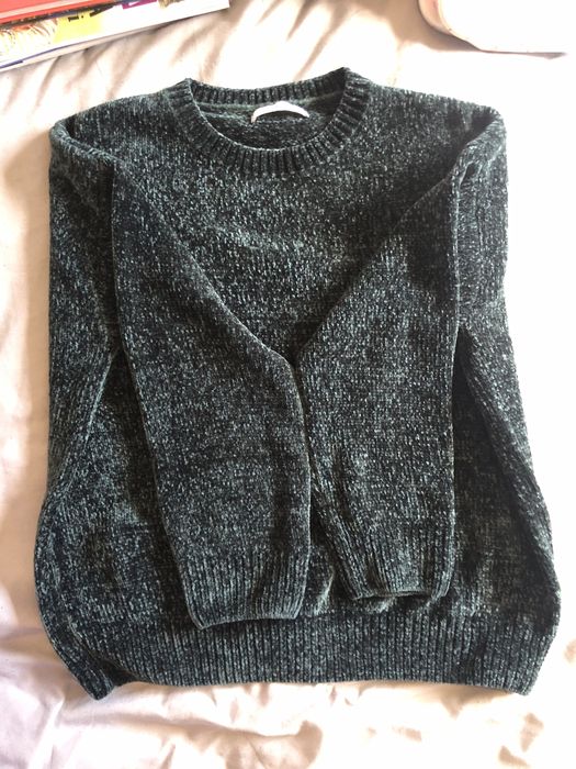 Sweter ciemnozielony damski rozm.M
